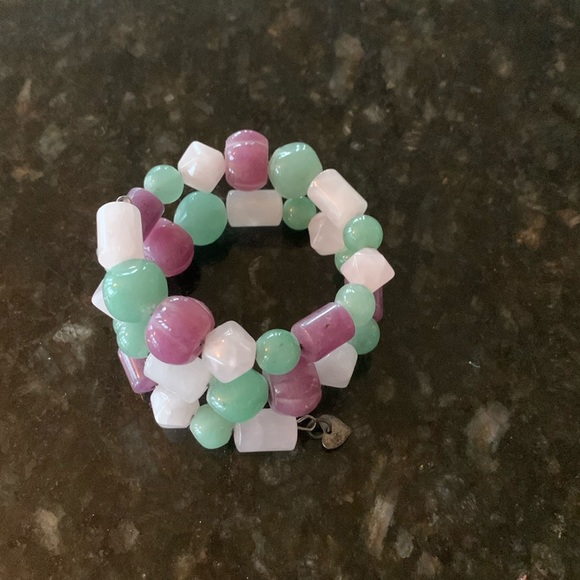 Jay King Multi Gemstone Coil Bracelet